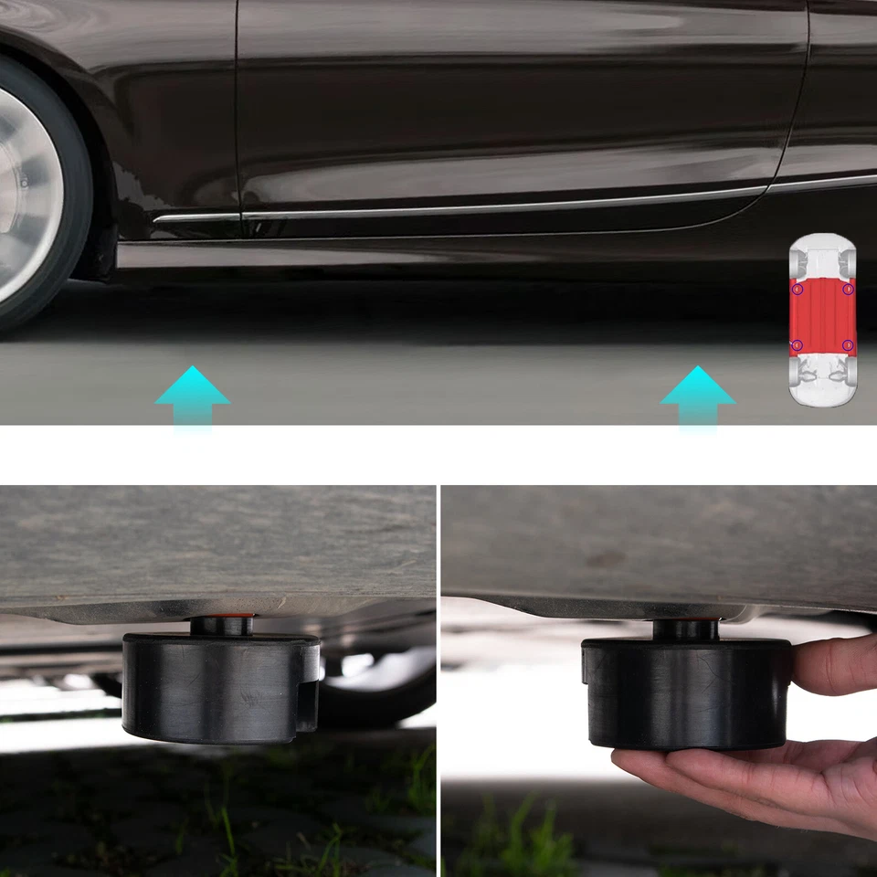 CRESTIN- Rubber Lifting Jack Pad Adapter Jack Stands For Tesla Model 3 Y S X Accessories?