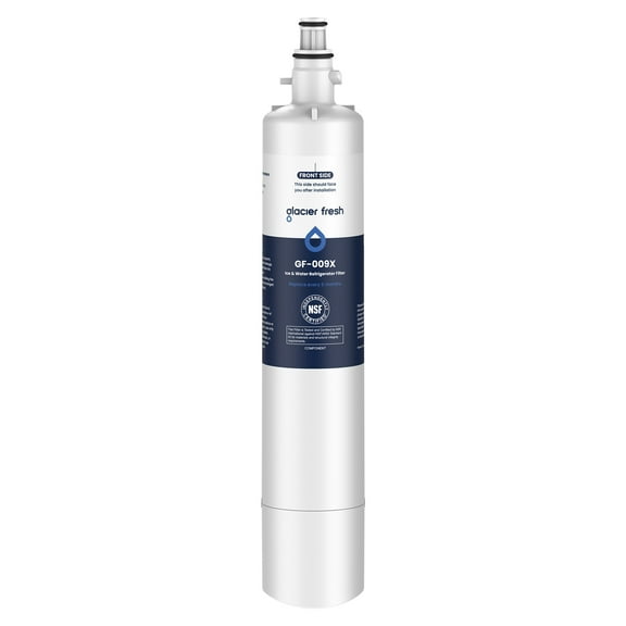 GLACIER FRESH Replacement for RPWFE, RPWF (Built-in CHIP) Refrigerator Water Filter, Compatible with GFE28GYNFS, GFE28GELDS, PFE28KELDS, PFE28KYNFS, GFD28GELDS, PWE23KELDS, PWE23KMKES, 1 Pack