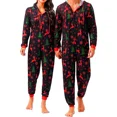 thumbnail image 1 of Pijama De Una Pieza De Navidad Familiar Para Parejas, 1 of 6