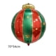 thumbnail image 3 of Globos de aluminio navideños, Papá Noel, hombre de jengibre, muñecos de nieve de pie, globos de aluminio navideños, suministros de decoración para fiestas para niños, 3 of 5