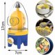 thumbnail image 2 of Egg Scrambler Shaker Manual Egg Mixer Egg Maker Yolk Mixer With Drawstring For Kitchen Hard Boiled Eggs, 2 of 5