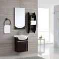 thumbnail image 2 of HSHDLDF Anneau Porte-Serviettes Noir Mat, Porte-Serviettes Mural Rond en Acier Inoxydable, 2 of 7