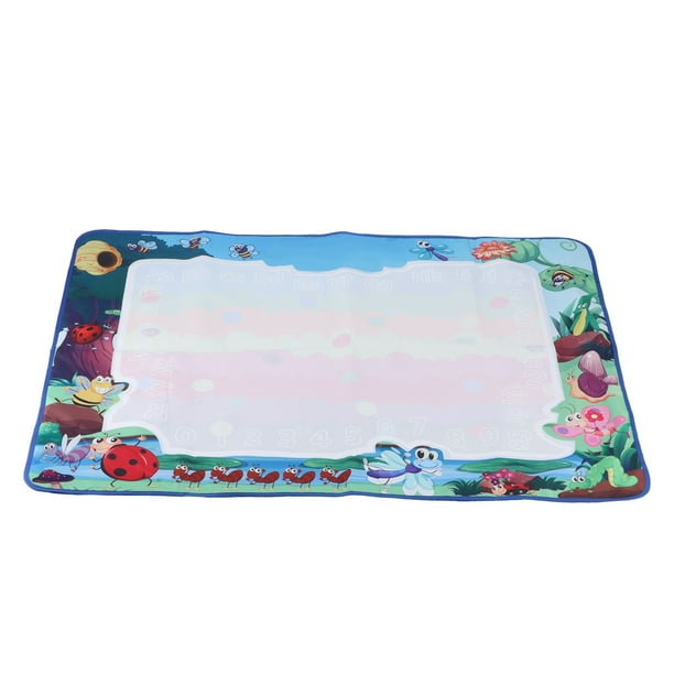 Tapete Para Colorear Con Agua – Alfombra Educativa De 100x80 Cm, Con Diseños De Mar Y Dinosaurios, Portátil Y Plegable, Ideal Para Viajes Y Regalo Para Niños