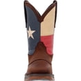thumbnail image 3 of Durango Bottes Western pour Hommes Rebelâ par Durango Drapeau Brun Foncé/texas - DB4446, 3 of 6