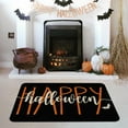thumbnail image 7 of XEOVHV Happy Halloween Door Mat, 24 X 16 Inch Halloween Skull Doormat Indoor Outdoor Entrance Floor Mat Non Slip Halloween Decor Rubber Welcome Mats, 7 of 7
