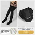 thumbnail image 4 of Bas de Danse Doux à Pieds Collants de Ballet Enfants Super Élasticité Collants d'Uniforme Scolaire pour Filles, 4 of 9