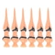 thumbnail image 5 of Tees de Golf de plástico PE, accesorios de herramientas de entrenamiento práctica duraderos con forma de Bikini de belleza, 6 uds., 5 of 8
