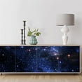 thumbnail image 2 of Idea4wall 7pcs Constellation Starry Sky Milky Way Stick Wallpaper Removable Wall Murals Large Wall Stickers for Home Decoration, 48"x148", 2 of 5