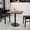 Walnut, variant on BizChair 30'' Square Mahogany Laminate Table Top with 18'' Round Table Height Base