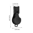 thumbnail image 3 of Mini Coupe-Ongles en Acier Inoxydable Bouche Plate / Lame 45° Pointue Coupe de Précision / Taille de Voyage Compacte / Construction Durable Résistante à la Rouille / Outil de Toilettage à Prise Facile, 3 of 7