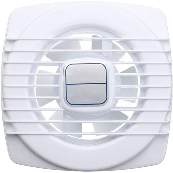 Extractor De Aire De 4 Pulgadas, Extractor De Aire Silencioso para Baño, Cocina, Inodoro, Ventana, con Interruptor De Tiro, Ventilador De Ventilación De Bajo Ruido.,