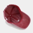 thumbnail image 6 of Peichun Unisex Cute Red Heart Embroidery Hats Comfort Soft Top Adjustable Baseball Caps for Men Women 2026 Spring and Summer Casual Accessory Black One Size, 6 of 9