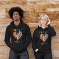 thumbnail image 4 of Peace Love Pride Shetland Sheepdog with Rainbow Sunglasses LGBT LGBTQ+ Hoodie Unisex Merch Hoodies Sheltie Dog Lover Gifts - 01004, 4 of 6