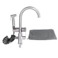 thumbnail image 1 of <p>Kitchen Faucet With Side Sprayer Single Handle Sink Faucet Sink Faucet With Side Sprayer Kitchen Faucet With Sprayer Kitchen Faucet Stainless Steel Kitchen Sink Faucet Single, 1 of 7