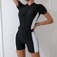 thumbnail image 6 of Rciityk Black Wetsuit Top Womens Short Sleeve Tops for Water Aerobics Diving Surfing Swimming, 6 of 8