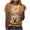 A171 Multicolor, variant on Ichuanyi Halloween Printed Shirts for Women Funny Graphic Round Neck Short Sleeved T-Shirts Novelty Horror Tee Casual Athletic Tops