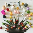 thumbnail image 4 of Kbraveo 45Pcs Multicolor Assorted Size Miniature Fairy Garden Accessories, Fairy Garden Miniatures for Fairy Gardens Dollhouse Décor,Home Decor, 4 of 5
