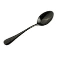 thumbnail image 1 of Abbracc 4x Stainless Steel Cutlery Table Dinner Soup Tea Spoon Tableware Black 4 Pcs, 1 of 7
