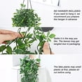 thumbnail image 3 of 3 Pcs Fake Hanging Plants, Artificial Small Potted Plants for Indoor, 3 of 10