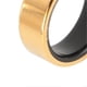 thumbnail image 3 of Smart Ring Health Tracker Sport Modes Distance Calories Exercise Monitoring IP67 Water Resistant Sleep Fitness Ring Gold 12, 3 of 4