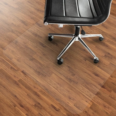 Office Marshal Pvc Chair Mat For Hard Floors 48 X 80 Clear