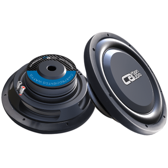 SUBWOOFER PLANO 12 PULGADAS SERIE ENTRY CARBON AUDIO 200W 4+4 OHMS