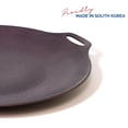 thumbnail image 4 of Sartén Redonda TEchef Negra Antiadhesiva de 14 Pulgadas para Barbacoa Coreana y Teppanyaki, 4 of 9