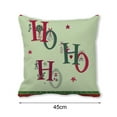 thumbnail image 6 of 3Pcs Christmas Pillow Covers Retro Throw Pillows Covers Merry Christmas Pillowcase for Couch Sofa Home Christmas Decor, 6 of 8