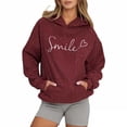 thumbnail image 2 of Glitter Hoodies for Women 2025 Sparkle Long Sleeve Y2K Hoodie with Pockets Hooded Sweatshirt Hoodie Women Pullover, 2 of 5