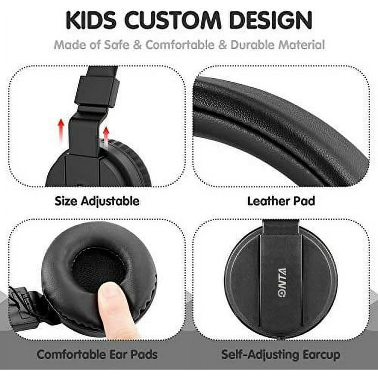 ONTA Kids Headphones for Boys Girls - Child Student Headset Wired