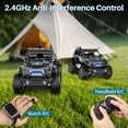 thumbnail image 3 of RC Car Toys for 8-12 Year Old Boys, UUGEE 2.4Ghz 1:16 RC Gesture Sensing Remote Control Stunt Cars with Spray Light Music, Christmas Birthday Gifts for Kids, 3 of 7