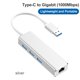 thumbnail image 3 of Adaptador de red USB 3.0 Gigabit Ethernet Hub Adaptador USB de 1000Mbps Laptop Plata Baoblaze Adaptador de red, 3 of 8