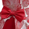 thumbnail image 3 of Vedolay Little Girls Dresses A line Wedding Pageant Lace Flower Girl Dress,Red 8-9 Years, 3 of 5