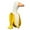 Multicolor, variant on Resin Banana Duck Garden Statue - Weatherproof Patio Decor Desktop Ornament Cartoon Figurine Outdoor Indoor Decorative Accent Gift(Multicolor)