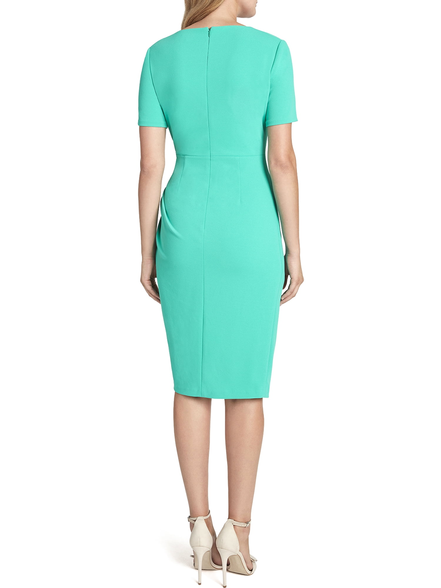 Tahari scuba crepe sheath dress 2025