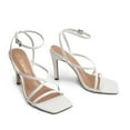 thumbnail image 3 of Dream Pairs Women's Open Square Toe Stiletto Heels, 3 of 7