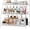 White, variant on 3 Tier Shelf Organizer,Large Size Storage Rack,Counter Organiztion for Bathroom Countertop Shelf for Spice Racks Snacks,for Kitchen/Sink/Bedroom/Living Room/Office/Plant Rack Full Metal