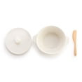 thumbnail image 2 of Demdaco Bake Some Yum White 6 x 6 Ceramic Baking Crock and Spreader Set, 2 of 3