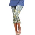 thumbnail image 1 of Womens Relaxed Fit Cargo Pants by Generic XL Solid Black Casual Capris, Drawstring, Cropped, Lightweight, 1 Count, 1 of 5