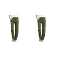 thumbnail image 2 of Qarigey Manténgase fresca y cómoda con estos pantalones holgados para mujer - Para los días de verano Tejido de algodón Pierna ancha Type1 NO1, 2 of 6