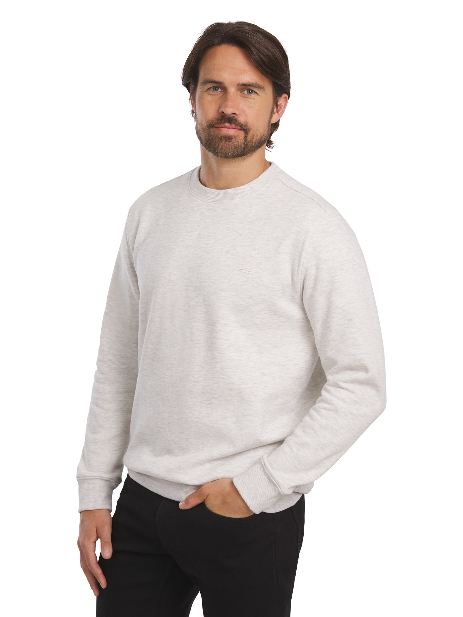 Chaps Men's & Big Men's Everyday Fleece Crewneck Sweatshirt, Sizes S-2XL