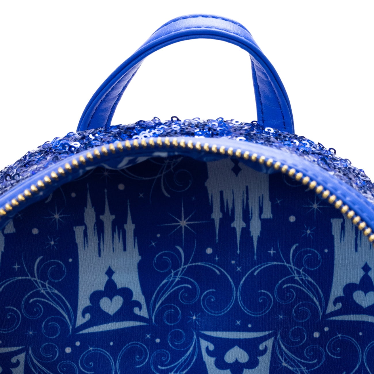disney cinderella castle series mini backpack Loungefly Once Upon a Dream The Disney Cinderella Castle Mini Backpack is made of vegan leather (polyurethane) Light-Up Cinderella Castle Loungefly Mini