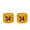 Golden Yellow / Laker Purple, variant on COUVER Basketball Star Golden Yellow Wristband with Laker Purple Number 24, 4 Inch, 1 Pair