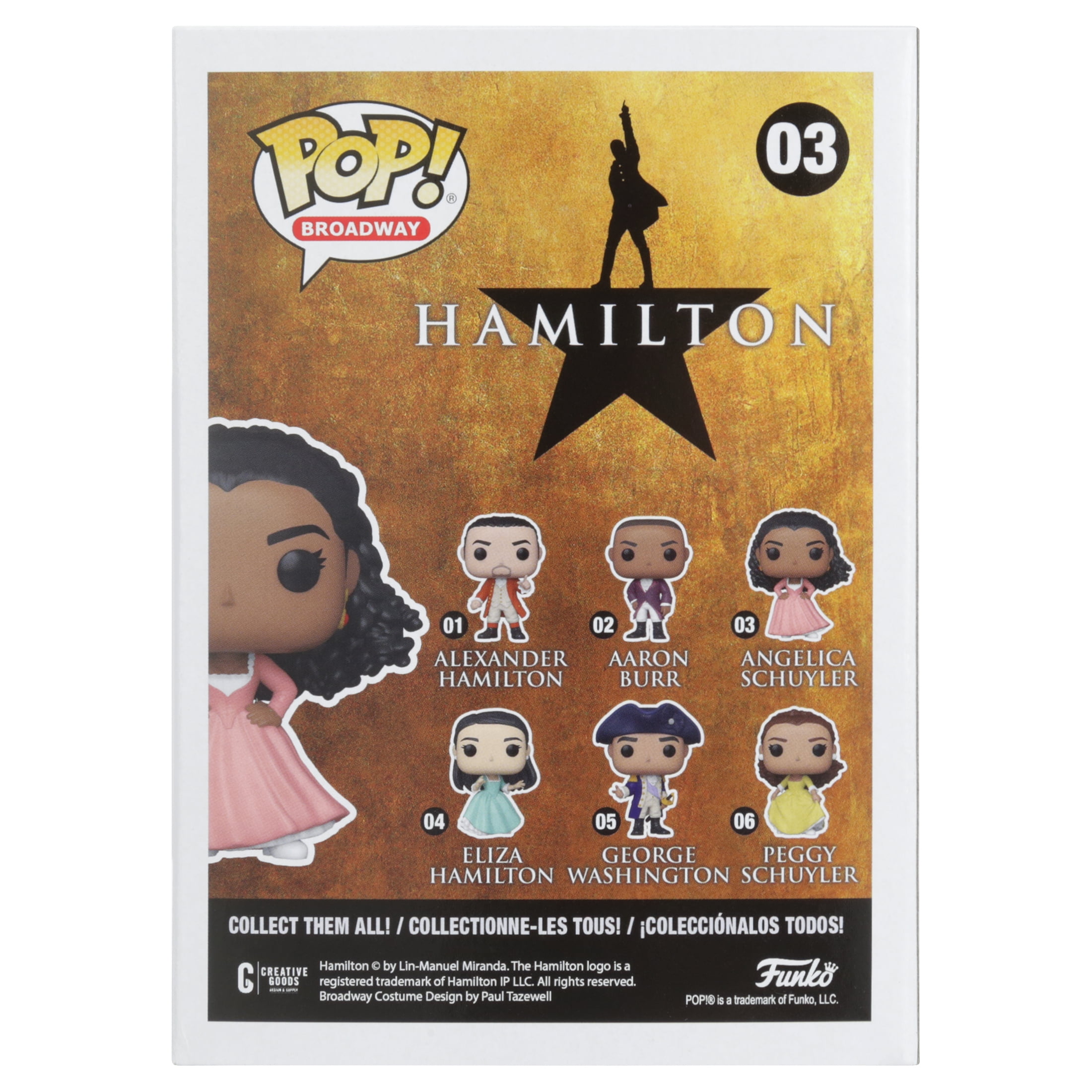 Angelica schuyler outlet funko pop