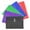 Assorted Color, variant on BAZIC Products Polypropylene Flap Envelope String Closure, A4 Size, Clear, 5 Count