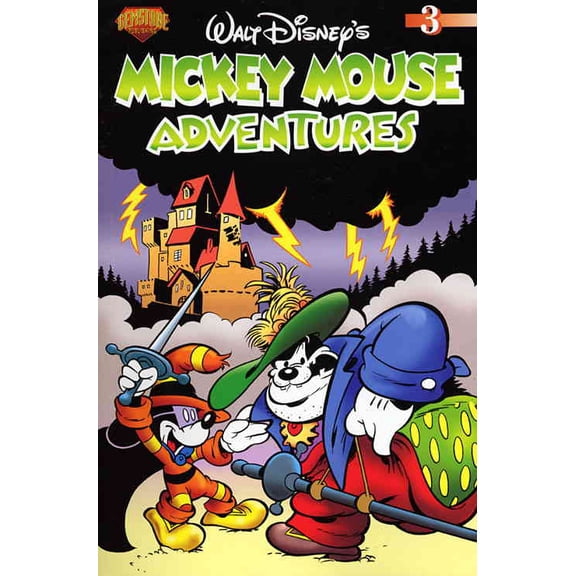 Mickey Mouse Adventures Take-Along Comic (Walt Disney's) #3 VF ; Gemstone Comic Book