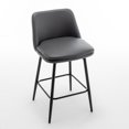thumbnail image 3 of MIKIBAMA Counter Height Swivel Bar Stools Set of 2, 3 of 11