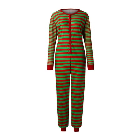 

TZNBGO Strapless Rompers For Women Mom Striped Printing Long Sleeve Jumpsuit Family Clothes Pajamas Wide Leg Jumpsuits For Women Overalls For Women Overalls Women Plus Size Jumpsuits For Women1232