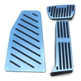 thumbnail image 2 of Juego de 3 pedales antideslizantes para reposapiés de freno y acelerador de coche, de aleación de aluminio, de repuesto para RAV4 XA50 2019.-2021, 2 of 14