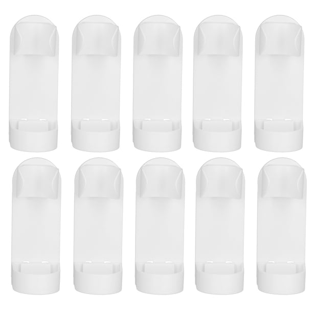 Soportes para cepillos de dientes eléctricos, 10 piezas Soporte de pared Soporte para cepillos de dientes eléctricos Base de almacenamiento Soportes para cepillos de dientes Estándares líderes en la industria